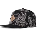 snapback-nero-con-visiera-piatta-aloha-couch-di-djinns