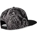 snapback-nero-con-visiera-piatta-aloha-couch-di-djinns