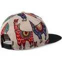 cappello-snapback-piatto-grigio-e-nero-lama-linen-di-djinns