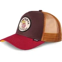 gorra-trucker-marron-y-roja-zombie-cocktails-hft-food-de-djinns