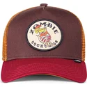 gorra-trucker-marron-y-roja-zombie-cocktails-hft-food-de-djinns