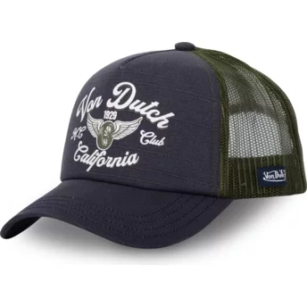 Von Dutch CREW11 Grey and Green Trucker Hat