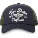 gorra-trucker-gris-y-verde-crew11-de-von-dutch