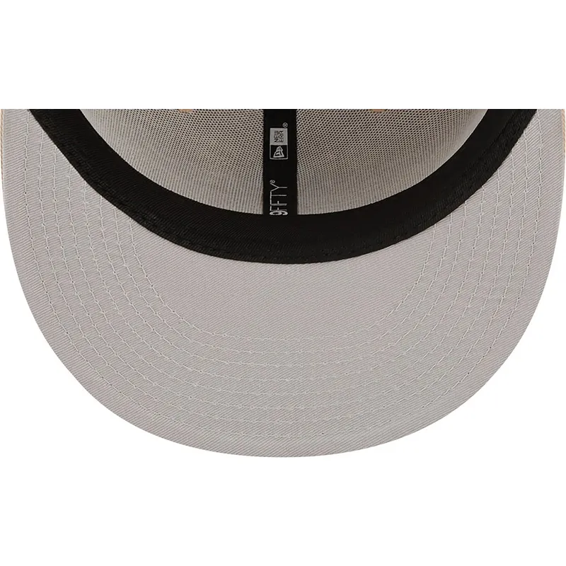flad-beige-fitted-kasket-59fifty-league-essential-fra-new-york-yankees-mlb-af-new-era