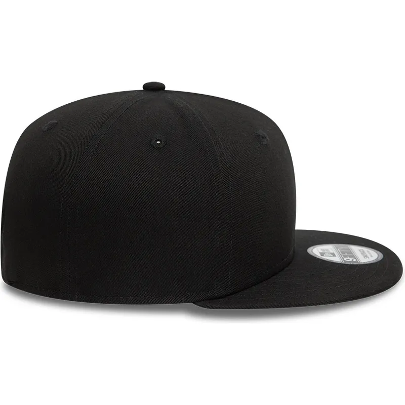 cappello-piatto-nero-snapback-9fifty-cotton-di-new-era