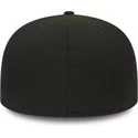 casquette-plate-noire-ajustee-59fifty-essential-new-era