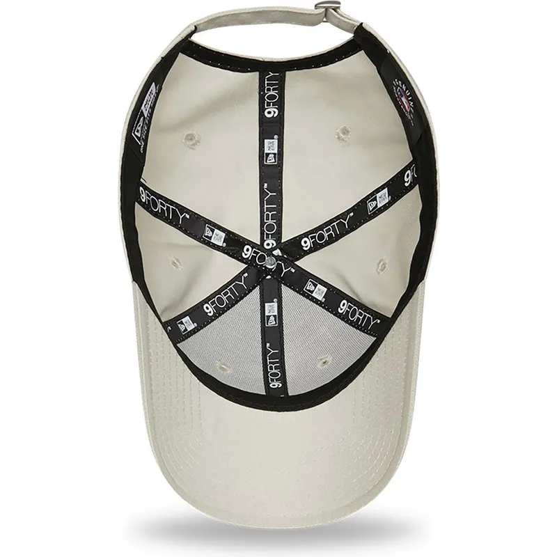 bojd-beige-justerbar-keps-for-dam-9forty-league-essential-fran-new-york-yankees-mlb-av-new-era