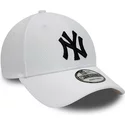 casquette-courbee-blanche-ajustable-9forty-diamond-era-essential-new-york-yankees-mlb-new-era