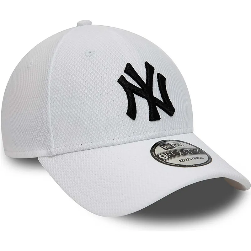 verstellbare-weisse-9forty-diamond-era-essential-kappe-mit-gebogenem-schirm-der-new-york-yankees-mlb-von-new-era