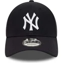 cappellino-a-visiera-curva-blu-navy-regolabile-9forty-diamond-era-essential-dei-new-york-yankees-mlb-di-new-era