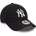 new-era-curved-brim-9forty-diamond-era-essential-new-york-yankees-mlb-navy-blue-adjustable-cap