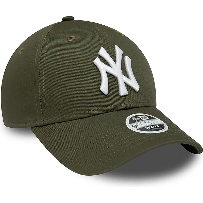 new-era-new-york-yankees-mlb-9forty-league-essential-justerbar-gron-buet-kasket-til-kvinder