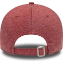 cappelli-curva-rosso-cinghia-regolabile-granate-granate-9forty-jersey-essential-dei-new-york-yankees-mlb-di-new-era