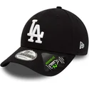 cappellino-curvo-nero-regolabile-9forty-repreve-league-essential-los-angeles-dodgers-mlb-di-new-era