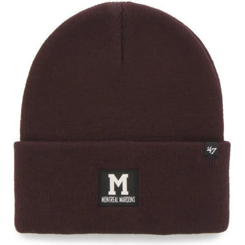 cappelli-rosso-dei-montreal-maroons-nhl-di-47-brand