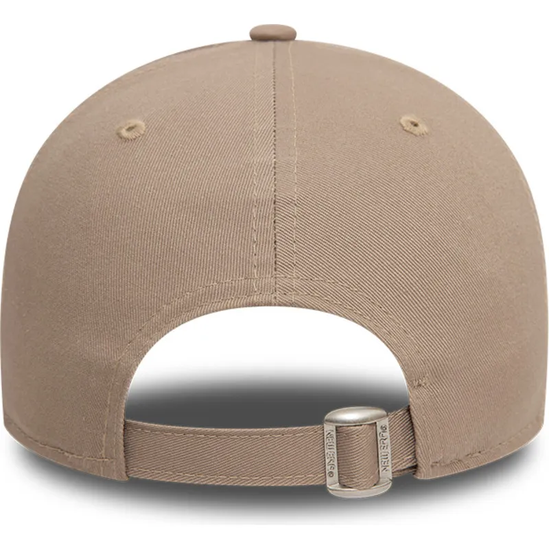 jasnobrazowa-regulowana-czapka-z-daszkiem-9forty-league-essential-new-york-yankees-mlb-od-new-era