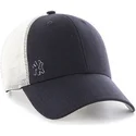 schwarze-new-york-yankees-mlb-suspense-trucker-kappe-von-47-brand