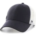 schwarze-new-york-yankees-mlb-suspense-trucker-kappe-von-47-brand