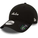 cappellino-curvo-nero-regolabile-9twenty-repreve-heritage-script-di-new-era