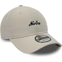 new-era-9twenty-repreve-heritage-script-justerbar-beige-buet-kasket