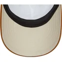 cappellino-curvo-marrone-regolabile-per-bambino-9forty-script-animal-di-new-era