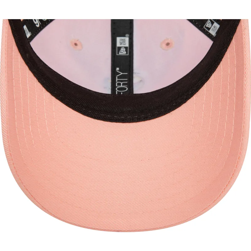 gorra-curva-rosa-ajustable-para-nino-9forty-de-piolin-looney-tunes-de-new-era