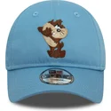 mutzen-gebogen-blau-verstellbares-band-fur-kinder-9forty-de-diablo-der-tasmania-looney-tunes-von-new-era
