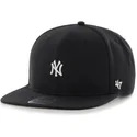 cappellino-snapback-nero-a-visiera-piatta-new-york-yankees-mlb-centerfield-di-47-brand