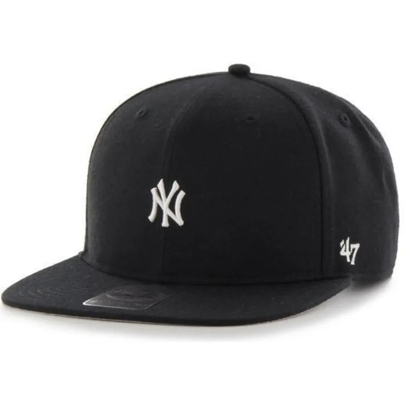 cappelli-piatta-nero-snapback-dei-new-york-yankees-mlb-di-47-brand