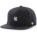 cappellino-piatto-blu-navy-snapback-dei-new-york-yankees-mlb-centerfield-di-47-brand