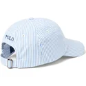 cappello-curvo-blu-e-bianco-regolabile-in-cotone-seersucker-di-polo-ralph-lauren