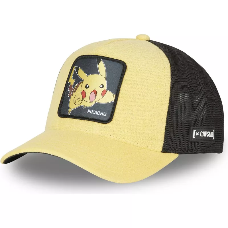 casquette-trucker-jaune-et-noire-pikachu-pik1-ct-pokemon-capslab