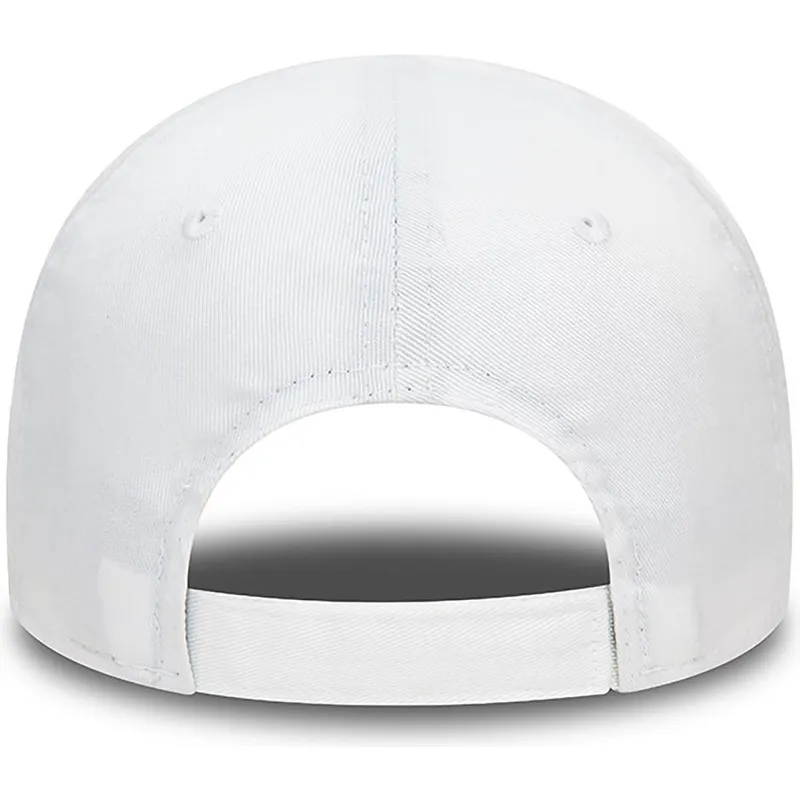 hvid-og-rod-justerbar-kasket-med-buet-skygge-til-dreng-fra-wonder-woman-dc-comics-hero-af-new-era