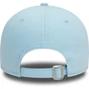 mutzen-gebogen-blau-verstellbares-band-claro-claro-9forty-league-essential-der-los-angeles-dodgers-mlb-von-new-era
