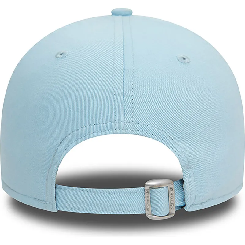 cappelli-curva-blu-cinghia-regolabile-claro-claro-9forty-league-essential-dei-los-angeles-dodgers-mlb-di-new-era
