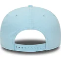 gorra-plana-azul-claro-snapback-con-logo-negro-9fifty-league-essential-de-new-york-yankees-mlb-de-new-era