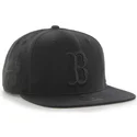 cappello-snapback-nero-con-visiera-piatta-e-logo-nero-dei-boston-red-sox-mlb-sure-shot-di-47-brand