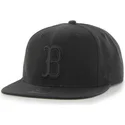 cappello-snapback-nero-con-visiera-piatta-e-logo-nero-dei-boston-red-sox-mlb-sure-shot-di-47-brand