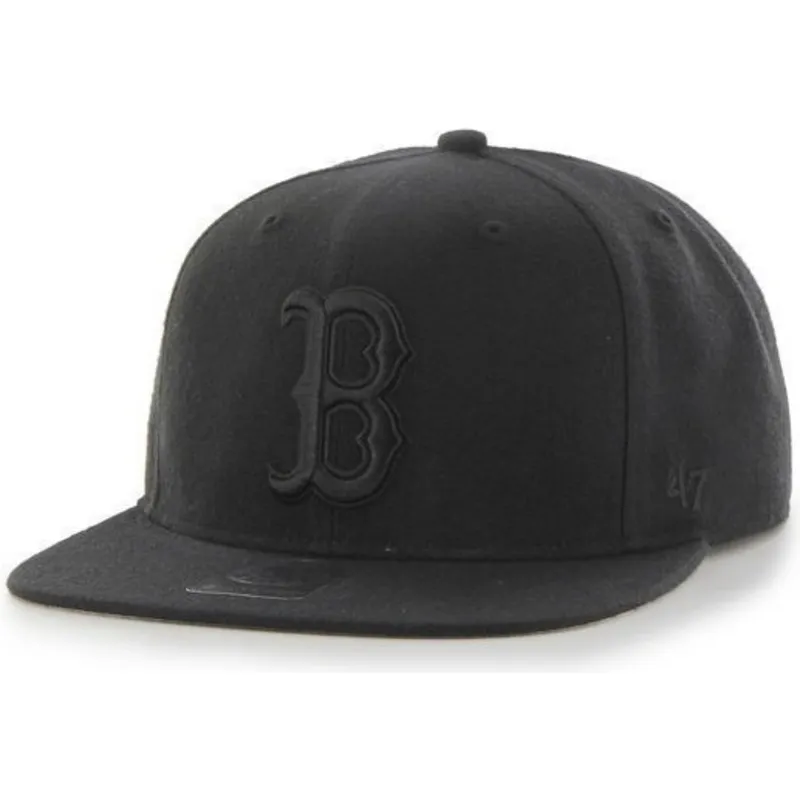 mutzen-flach-schwarz-snapback-der-boston-red-sox-mlb-von-47-brand