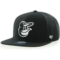 mutzen-flach-schwarz-snapback-de-mascota-der-baltimore-orioles-mlb-von-47-brand