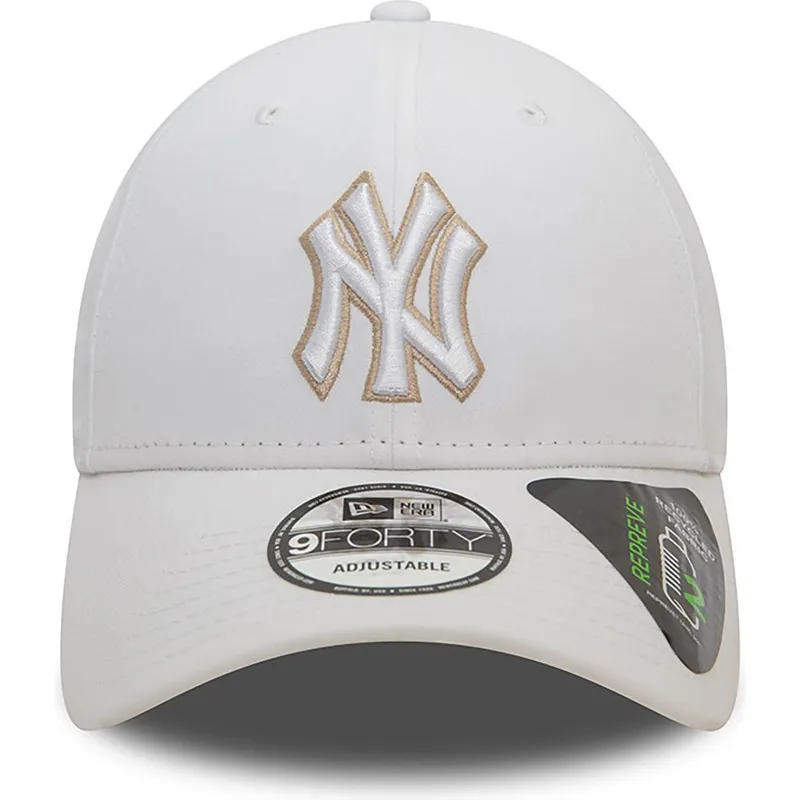 new-york-yankees-mlb-new-era-9forty-repreve-outline-hvid-justerbar-buet-kasket