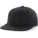 cappello-snapback-nero-a-visiera-piatta-con-logo-nero-dei-chicago-white-sox-mlb-sure-shot-di-47-brand