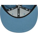 new-era-new-york-yankees-mlb-59fifty-league-essential-blaue-angepasste-flache-kappe-mit-blauem-logo