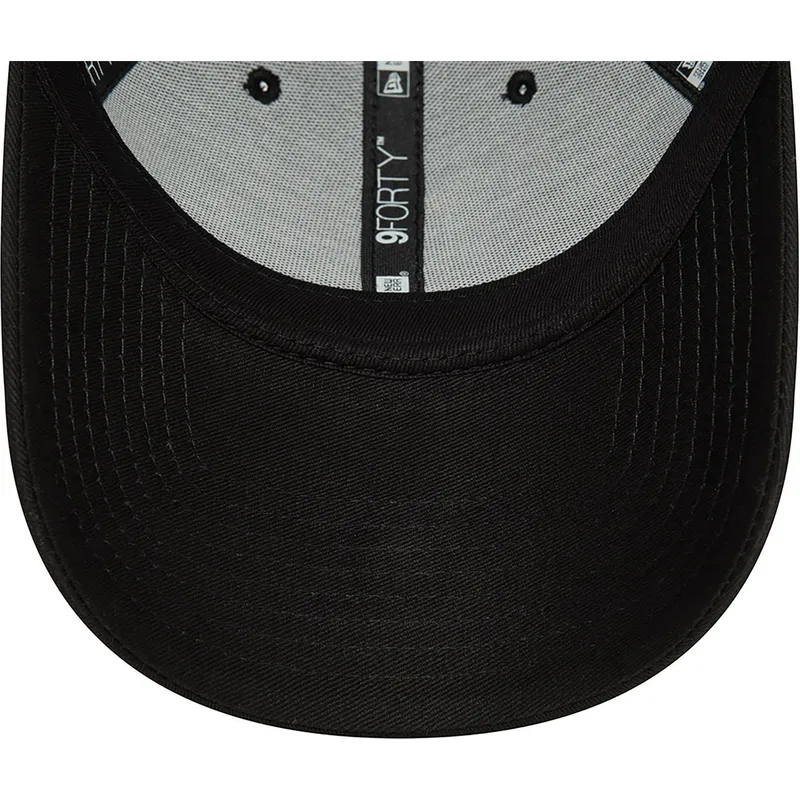 cappelli-curva-nero-cinghia-regolabile-9forty-team-outline-dei-los-angeles-dodgers-mlb-di-new-era cappelli-curva-nero-cinghia-regolabile-9forty-team-outline-dei-los-angeles-dodgers-mlb-di-new-era