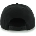 cappello-piatto-nero-snapback-los-angeles-dodgers-mlb-sure-shot-di-47-brand