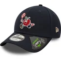cappellino-curvo-blu-navy-regolabile-9forty-repreve-baseball-apple-di-new-era