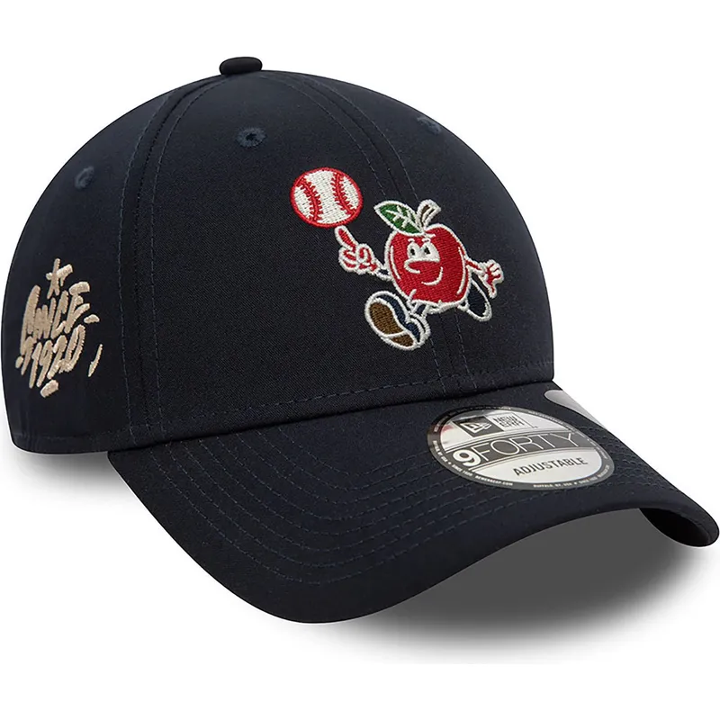 cappelli-curva-blu-marino-cinghia-regolabile-9forty-di-new-era