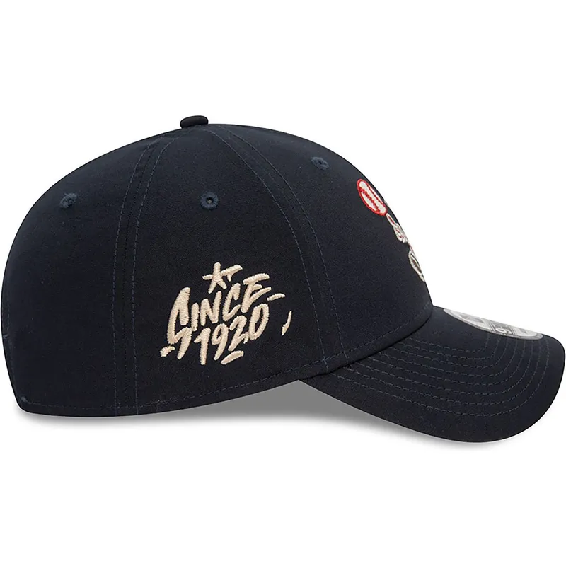 cappelli-curva-blu-marino-cinghia-regolabile-9forty-di-new-era