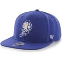 cappello-snapback-piatto-blu-con-logo-mascotte-dei-new-york-mets-mlb-sure-shot-di-47-brand