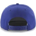 cappello-snapback-piatto-blu-con-logo-mascotte-dei-new-york-mets-mlb-sure-shot-di-47-brand